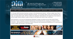 Desktop Screenshot of aimproductionsinc.com